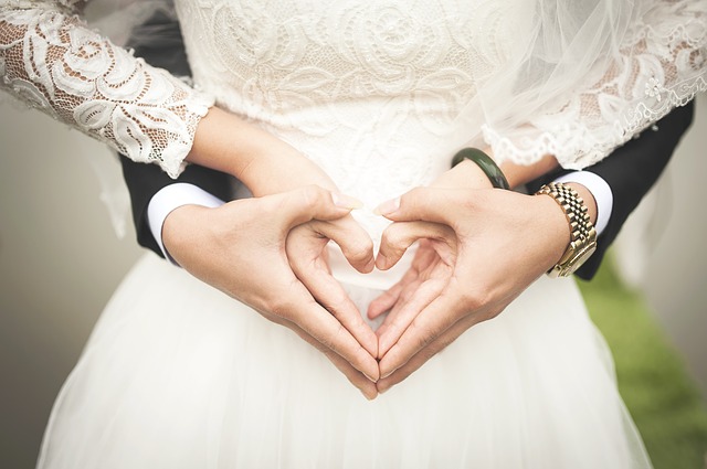 wedding couple